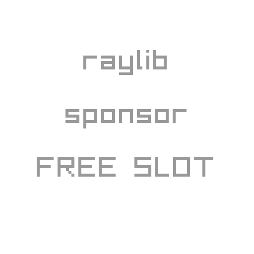 raylib Platinum Sponsor 03 raylib Platinum Sponsor 03